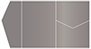 Ash Pocket Invitation Style B5 (5 1/4 x 7 1/4) - 10/Pk