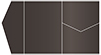 Onyx Pocket Invitation Style B5 (5 1/4 x 7 1/4) - 10/Pk