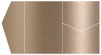 Pearl Silk Pocket Invitation Style B5 (5 1/4 x 7 1/4) - 10/Pk