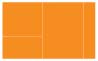 Tangerine Pocket Invitation Style B7 (5 1/4 x 7 1/4) - 10/Pk