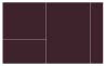 Eggplant Pocket Invitation Style B7 (5 1/4 x 7 1/4) - 10/Pk