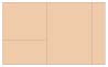 Latte Pocket Invitation Style B7 (5 1/4 x 7 1/4) - 10/Pk