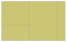 Tropical Green Pocket Invitation Style B7 (5 1/4 x 7 1/4) - 10/Pk