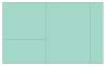 Tiffany Blue Pocket Invitation Style B7 (5 1/4 x 7 1/4) - 10/Pk