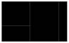 Black Pocket Invitation Style B7 (5 1/4 x 7 1/4) - 10/Pk