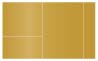 Antique Gold Pocket Invitation Style B7 (5 1/4 x 7 1/4) - 10/Pk