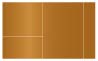Cognac Pocket Invitation Style B7 (5 1/4 x 7 1/4) - 10/Pk