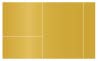 Metallic Olive Pocket Invitation Style B7 (5 1/4 x 7 1/4) - 10/Pk