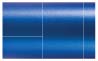 Blue Silk Pocket Invitation Style B7 (5 1/4 x 7 1/4) - 10/Pk