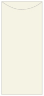 Linen Natural White Jacket Invitation Style A1 (4 x 9) - 10/Pk