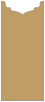 Natural Kraft Jacket Invitation Style B1 (4 x 9) - 10/Pk