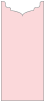 Pink Feather Jacket Invitation Style B1 (4 x 9) - 10/Pk