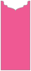 Raspberry Jacket Invitation Style B1 (4 x 9) - 10/Pk