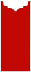 Firecracker Red Jacket Invitation Style B1 (4 x 9) - 10/Pk