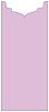 Purple Lace Jacket Invitation Style B1 (4 x 9) - 10/Pk