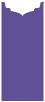 Amethyst Jacket Invitation Style B1 (4 x 9) - 10/Pk