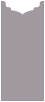 Pewter Jacket Invitation Style B1 (4 x 9) - 10/Pk
