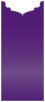 Purple Jacket Invitation Style B1 (4 x 9) - 10/Pk