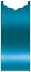 Teal Silk Jacket Invitation Style B1 (4 x 9) - 10/Pk
