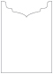 Crest Solar White Jacket Invitation Style B2 (5 1/8 x 7 1/8) - 10/Pk