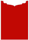 Firecracker Red Jacket Invitation Style B2 (5 1/8 x 7 1/8) - 10/Pk