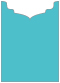 Textured Aquamarine Jacket Invitation Style B2 (5 1/8 x 7 1/8) - 10/Pk