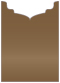 Bronze Jacket Invitation Style B2 (5 1/8 x 7 1/8) - 10/Pk