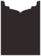 Linen Black Jacket Invitation Style B2 (5 1/8 x 7 1/8) - 10/Pk