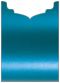 Teal Silk Jacket Invitation Style B2 (5 1/8 x 7 1/8) - 10/Pk