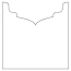 Crest Solar White Jacket Invitation Style B3 (5 5/8 x 5 5/8) - 10/Pk
