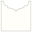 Textured Bianco Jacket Invitation Style B3 (5 5/8 x 5 5/8) - 10/Pk