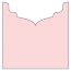 Pink Feather Jacket Invitation Style B3 (5 5/8 x 5 5/8) - 10/Pk