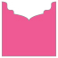 Raspberry Jacket Invitation Style B3 (5 5/8 x 5 5/8) - 10/Pk