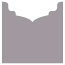 Pewter Jacket Invitation Style B3 (5 5/8 x 5 5/8) - 10/Pk