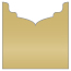 Gold Leaf Jacket Invitation Style B3 (5 5/8 x 5 5/8) - 10/Pk
