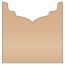 Cappuccino Jacket Invitation Style B3 (5 5/8 x 5 5/8) - 10/Pk