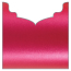 Pink Silk Jacket Invitation Style B3 (5 5/8 x 5 5/8) - 10/Pk