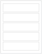 Printing Template for Labels