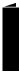 Black Landscape Card 1 x 4 - 25/Pk