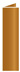 Cognac Landscape Card 1 x 4 - 25/Pk
