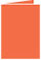 Electric Orange Landscape Card 2 1/2 x 3 1/2 - 25/Pk