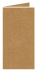 Natural Kraft Landscape Card 2 x 4 - 25/Pk