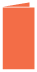 Electric Orange Landscape Card 2 x 4 - 25/Pk