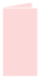 Pink Feather Landscape Card 2 x 4 - 25/Pk