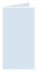 Blue Feather Landscape Card 2 x 4 - 25/Pk