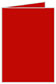 Firecracker Red Landscape Card 3 1/2 x 5 - 25/Pk