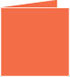 Electric Orange Landscape Card 4 3/4 x 4 3/4 - 25/Pk