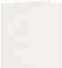 Linen Natural White Landscape Card 4 3/4 x 4 3/4 - 25/Pk
