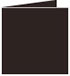 Linen Black Landscape Card 4 3/4 x 4 3/4 - 25/Pk