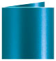 Teal Silk Landscape Card 5 3/4 x 5 3/4 - 25/Pk